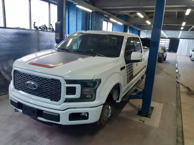 Ford F-150 — зоны контакта металла с металлом